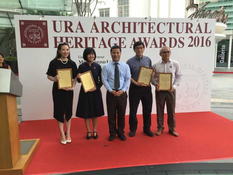 URA Architectural Heritage 2016 Award Ceremony
